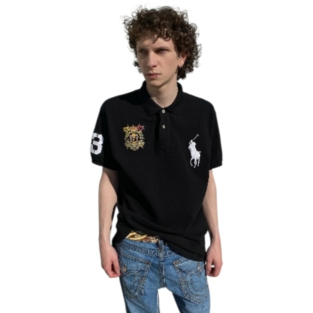 Polo Ralph Lauren Vintage Custom-Fit Big Pony Polo Shirt Men's XXL